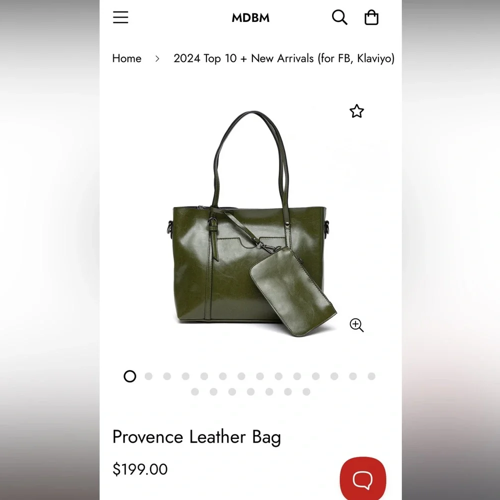 MDBM leather tote/purse - Picture 11 of 11